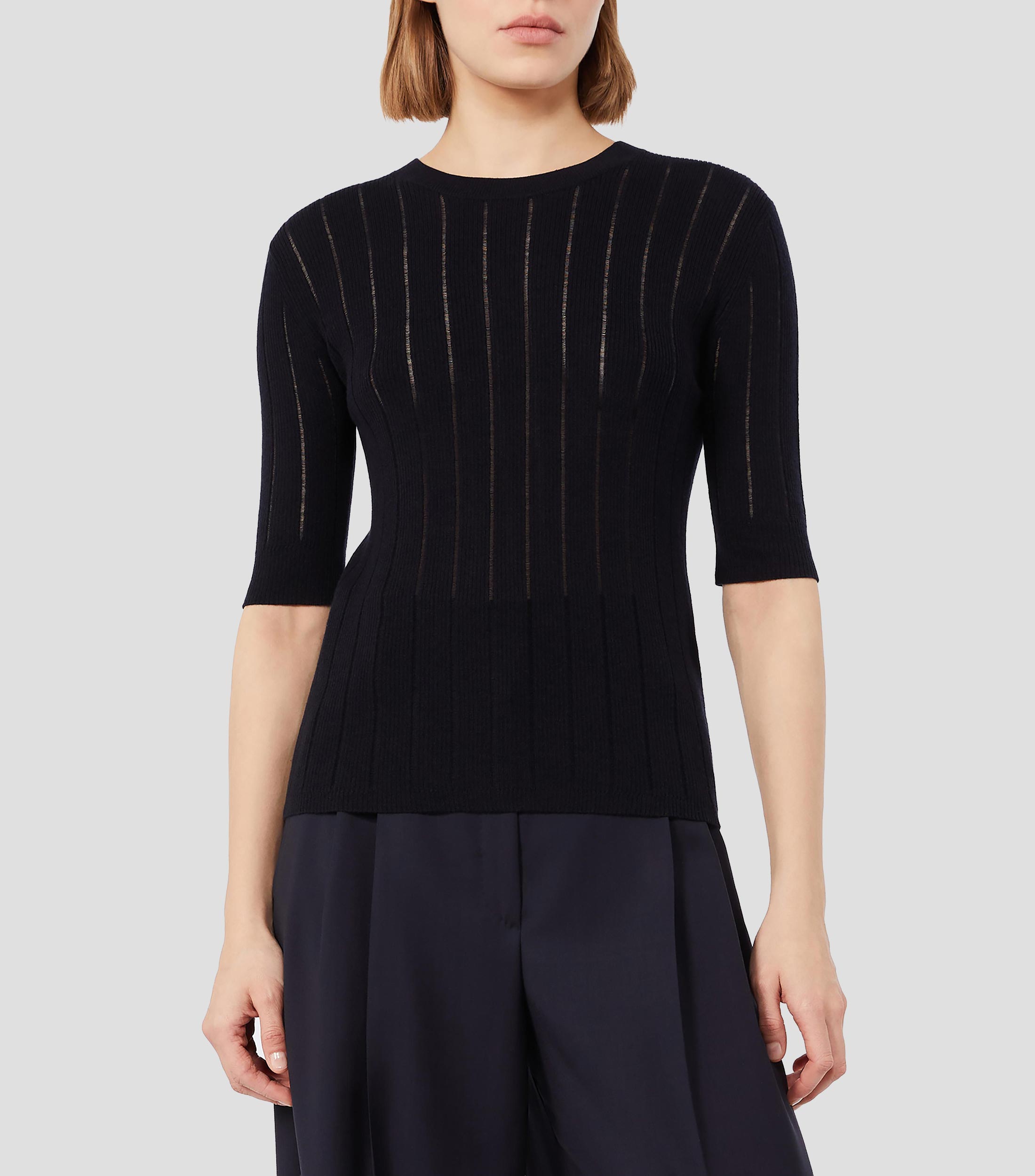 Suéter cuello redondo Mujer